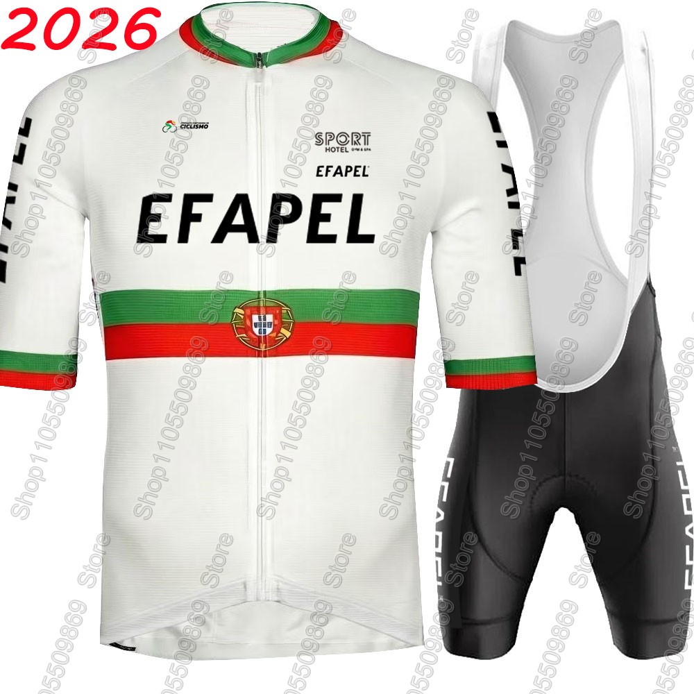 Mountain Biking Clothes - Portugal 2026 Efapel Team Cycling Jersey