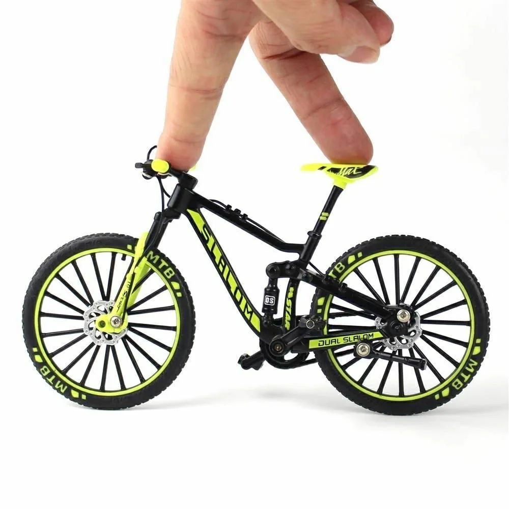 Mountain Biking For Kids - 1:10 Mini Alloy Mountain Bike Model