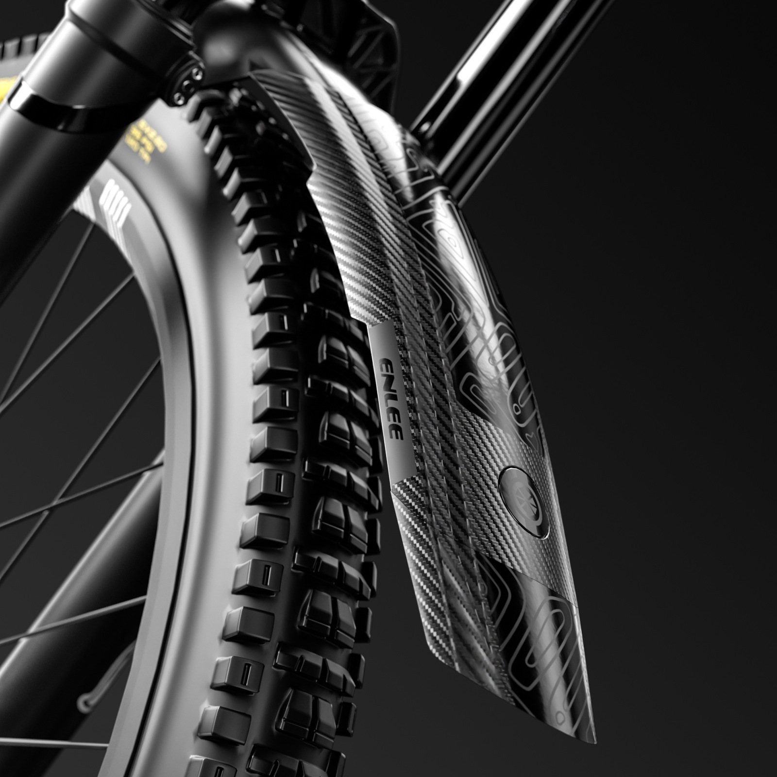ENLEE Mountain Bike Fenders, D - Mountain Biking Downhill recension och pris