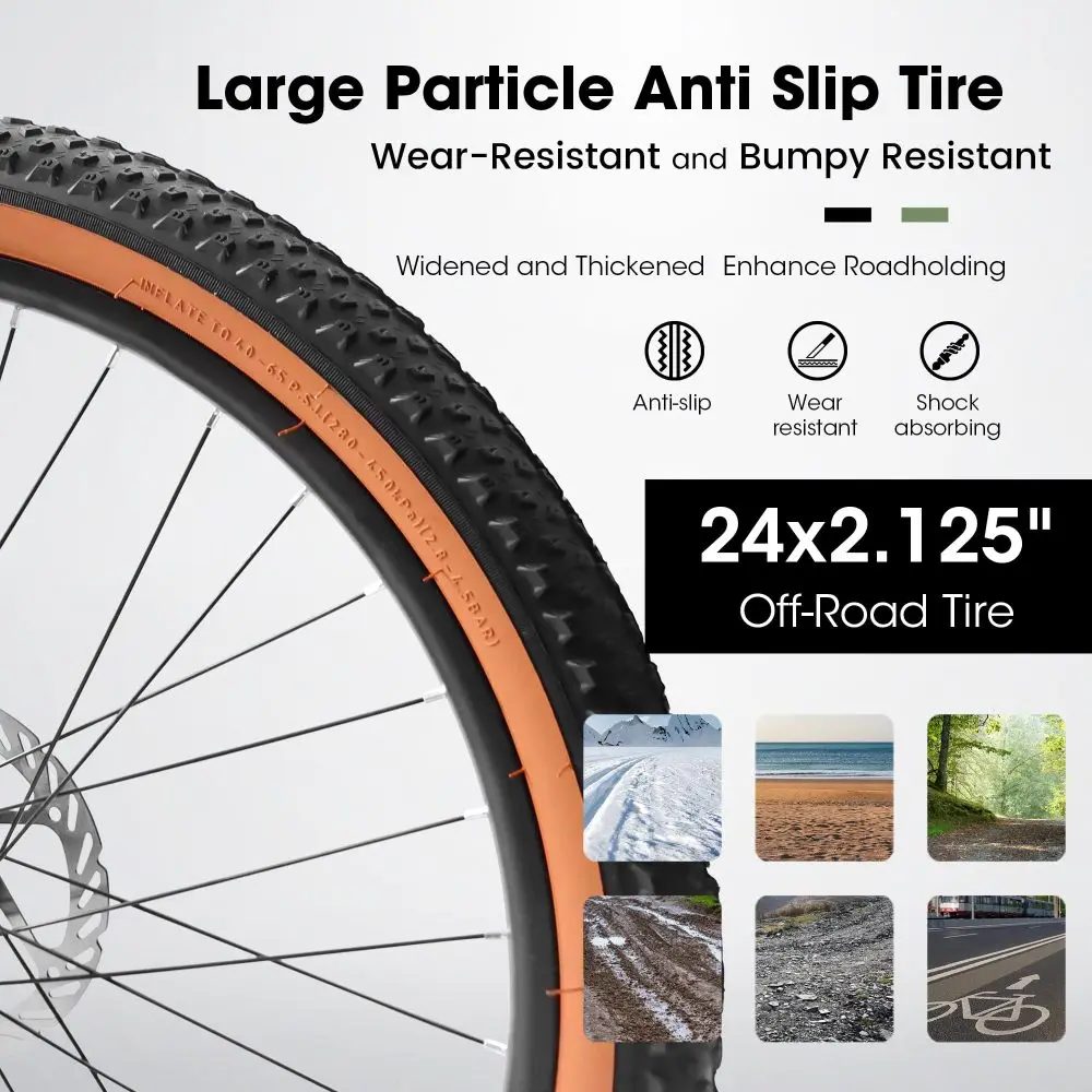 A24301 24 Inch Mountain Bike f - Mountain Biking Usa recension och pris