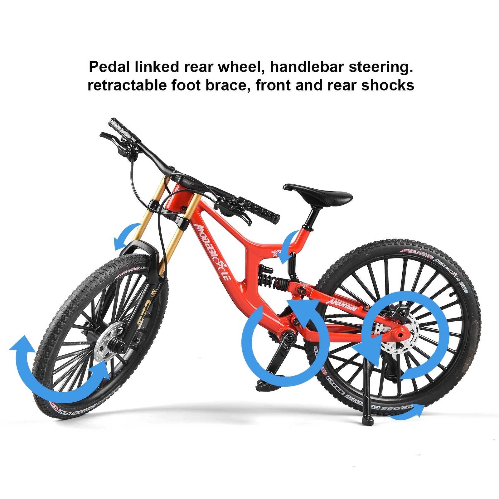 1:8 Scale Mini Alloy Finger Mo - Mountain Biking Usa recension och pris