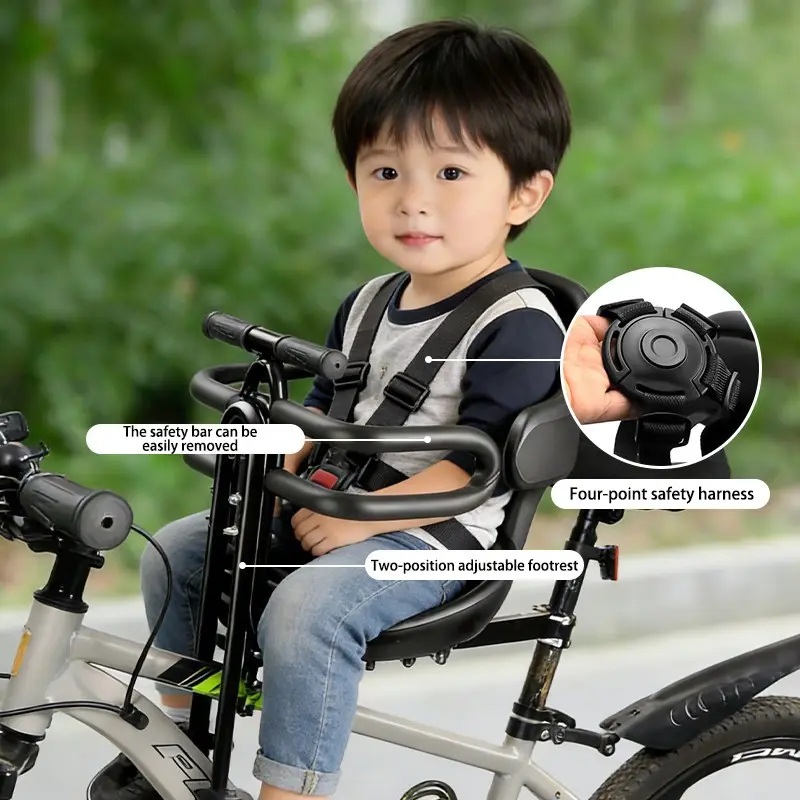 Front Mount Kids Bike Seat wit - Mountain Biking For Kids recension och pris
